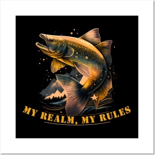 Fish realm classic Posters and Art